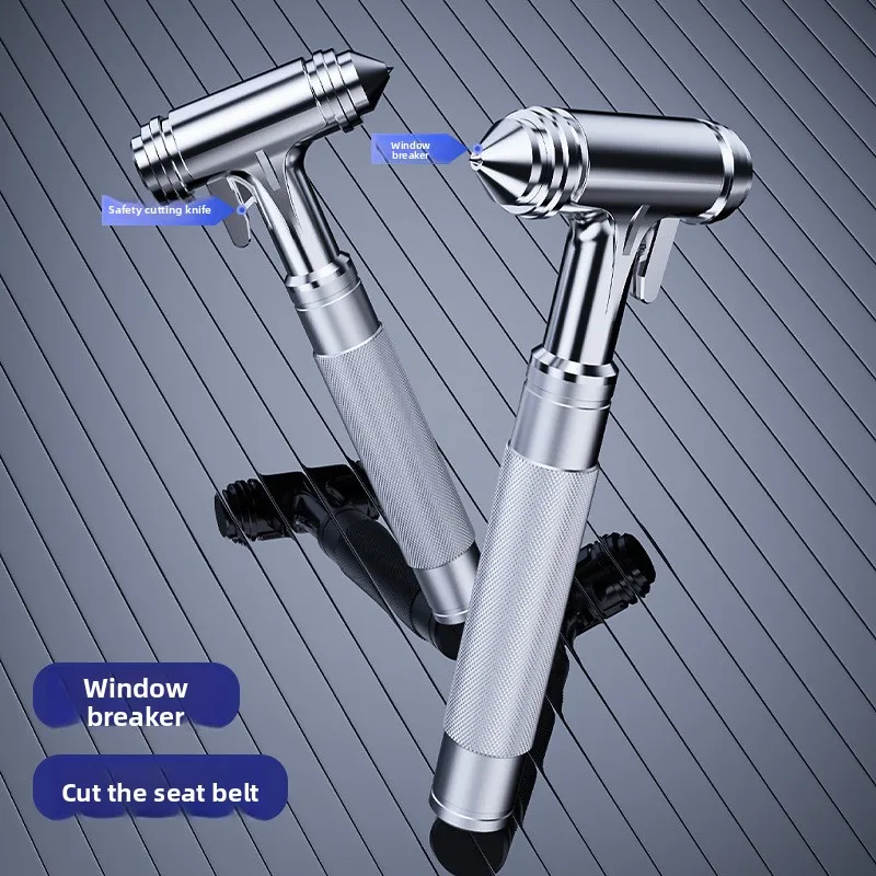 

Car Safety Hammer Escape Hammer Car Window Breaker Artifact Breaking Glass Car Multi-functional Fire and Life Saving Hammer