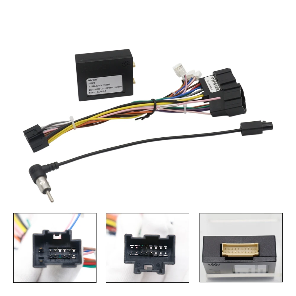 7 INCH 2 Din Car Stereo Radio Fascia Dash Panel Frame Trim Kit For SAAB 95 1998+