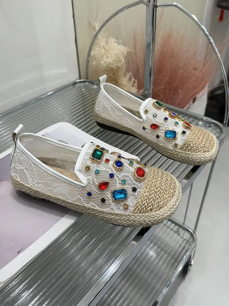 

Модные однотонные женские лоферы без шнуровки с круглым носком и дышащей сеткой, высококачественные легкие туфли ручной работы на плоской подошве