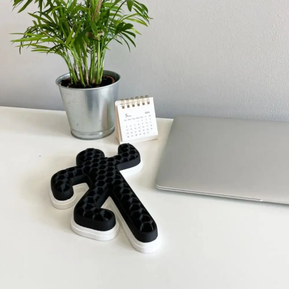 Creative Crime Scene Pen Holder Cartoon 3D Printed Pencil Stand Multifunctional Anime Pen Container Desk Storage