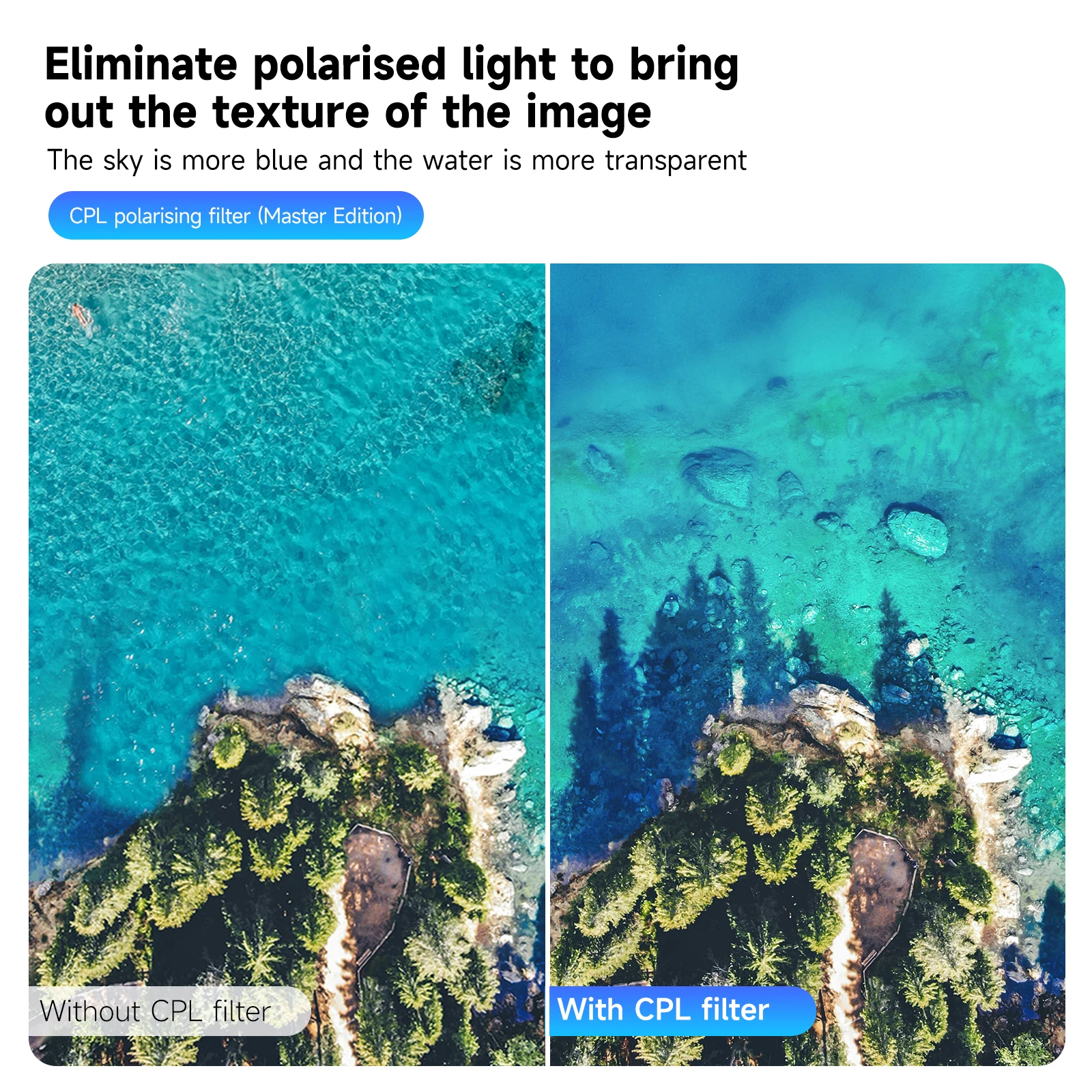 TELESIN CPL ND8 ND16 ND32 lensfilterset aluminium frame voor DJI OSMO Action 3 4 5Pro ND CPL lensfilter voor DJI 3 4 5pro