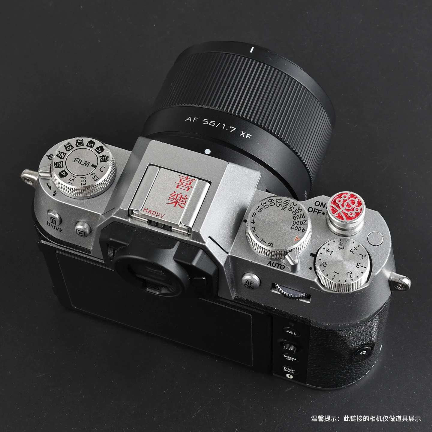Aluminum Alloy Camera hot Shoe Cover Shutter Button Suitable for Fuji XT5 XT30 XS20 X100VI XM5 Nikon Canon Camera Accessories