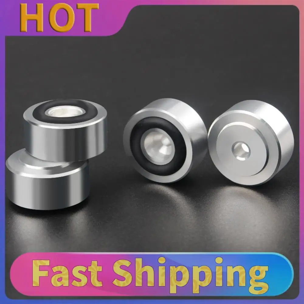 4 Pcs Shock Absorbing Foot Pad Anti-Slip Isolation Absorb Shock Amplifier Base Feet Stand Foot Nail for Speakers CD Amplifier