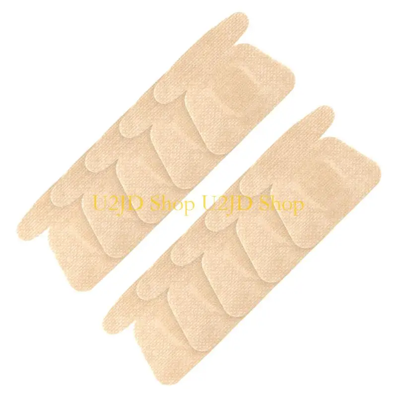 U2JD 10 Divisions Professional Unguis Repair Tape Hydrocolloid Technology Sweat Resistant Permanent Time