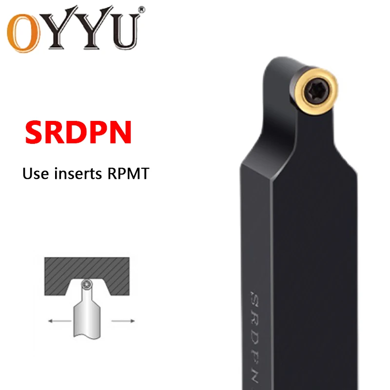 SRDPN2020K12 SRDPN1616H10 1 قطعة SRDPN SRDPN2020K10 SRDPN1212H10 باستخدام الحاسب الآلي الخارجي تحول أداة حامل القاطع RPMT RPGT كربيد إدراج