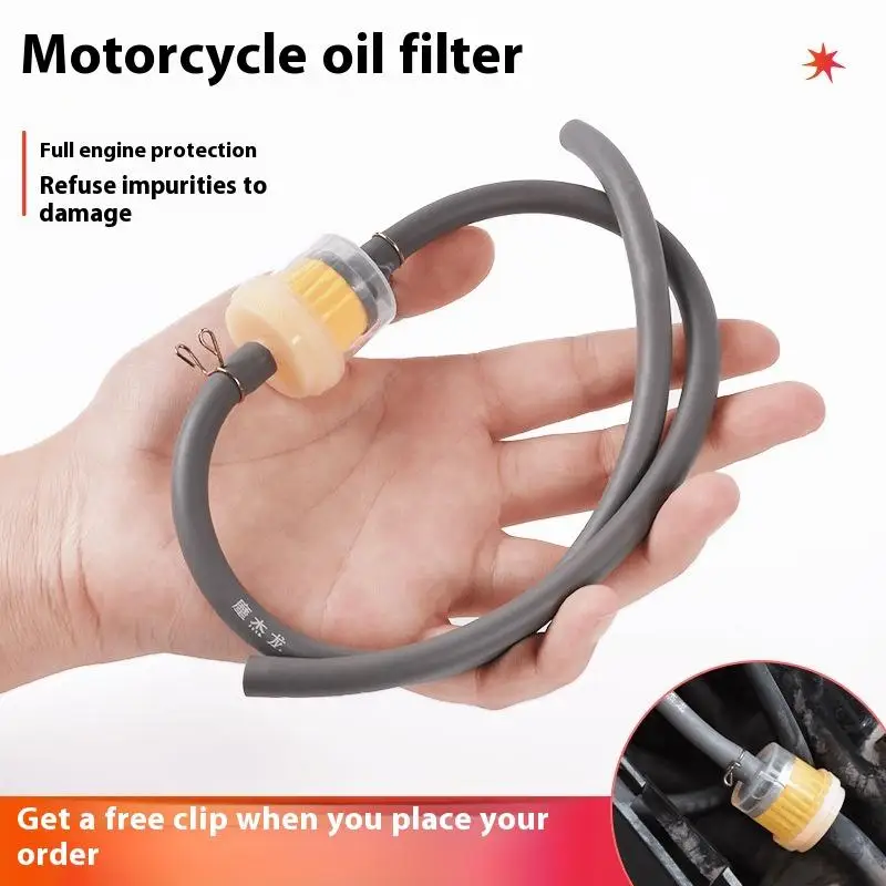 Petrol Pipe For Motorcycle Scooter ATV Moped Dirt Bike Fuel Hose Line Gasoline Tube Oil Filter Cup Carburetor Accessories