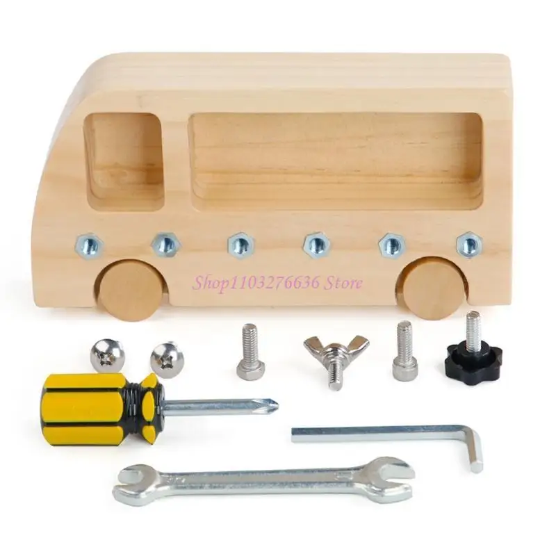 r6fd-jouet-interactif-pour-enfants-planche-en-bois-planche-a-vis-d'activite