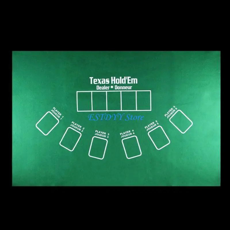 

G6DE казино, семейная вечеринка, игра в покер, развлекательные игрушки, Hold скатерть, фланелевый коврик для игры в 21