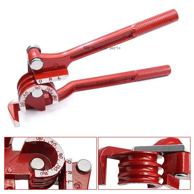 1pc Manual Pipe Bender Tube Bending Machine 6mm 8mm 10mm Tubing Bender For Aluminum Copper Steel Fuel Brake Lines