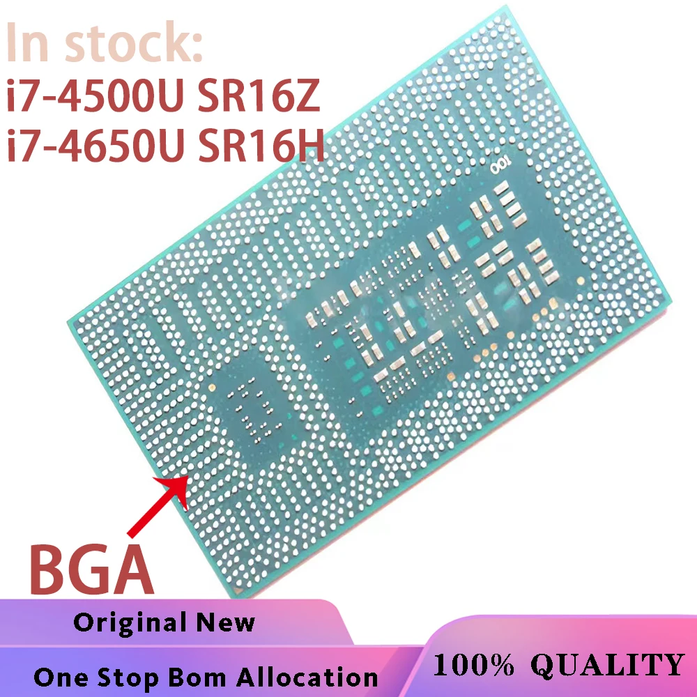 

100% New i7-4500U SR16Z i7-4650U SR16H BGA Chipset