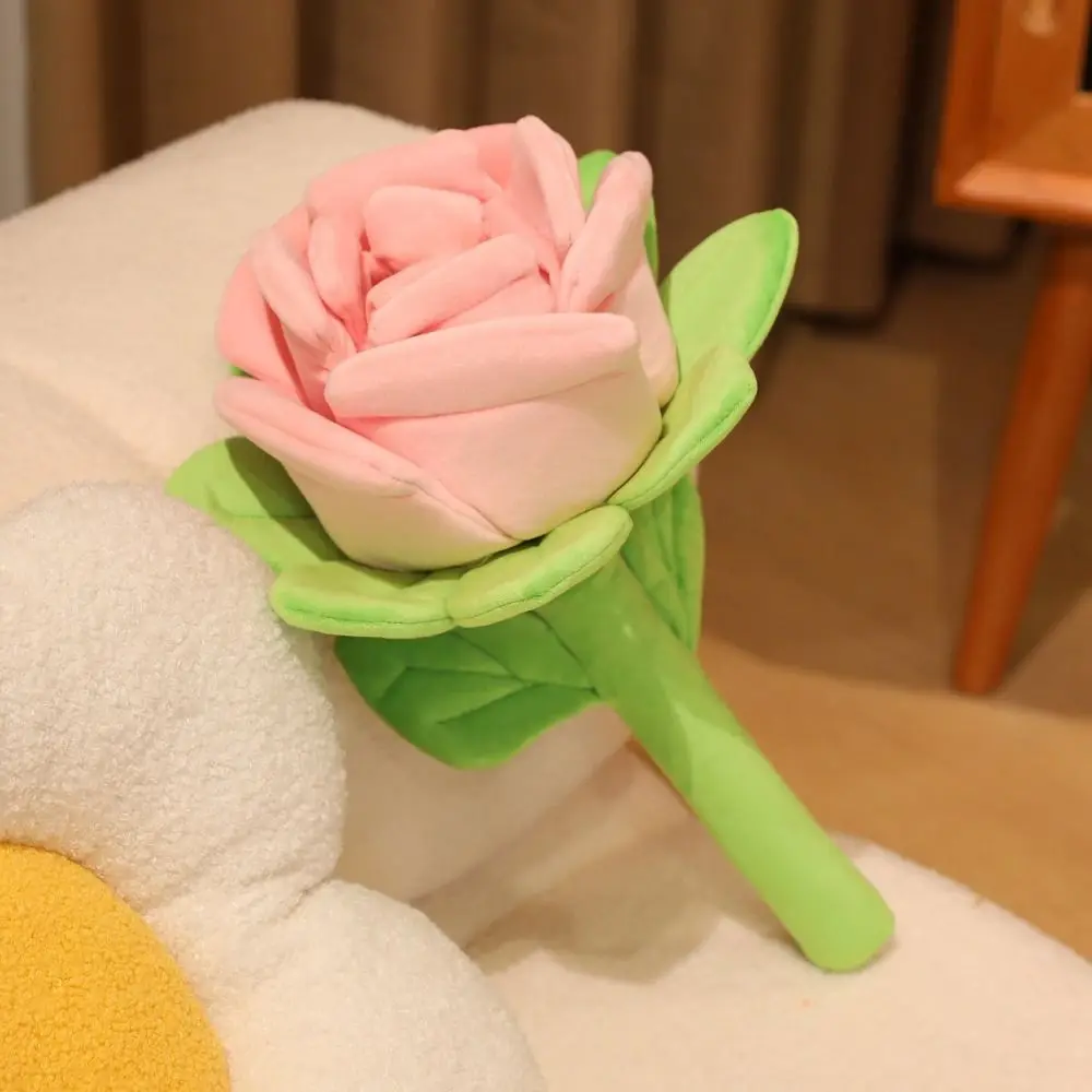 Realistic Simulation Rose Soft Romantic Red Rose Bouquet Lifelike Heart Holding Rose Bouquet Game Props