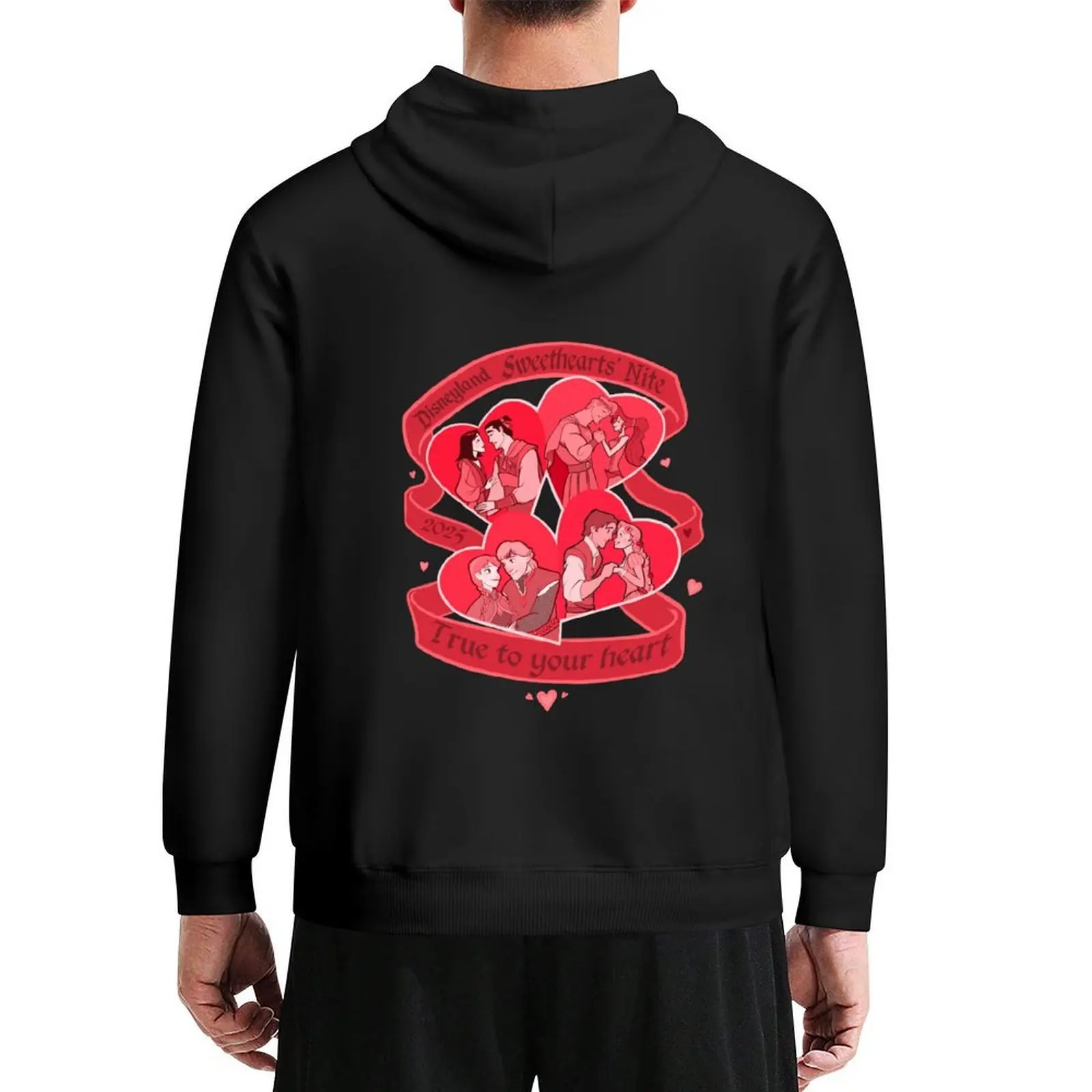 True to YOUR heart Hoodie men's autumn clothes men's sweat-shirt men's clothes autumn jacket men new hooded tee