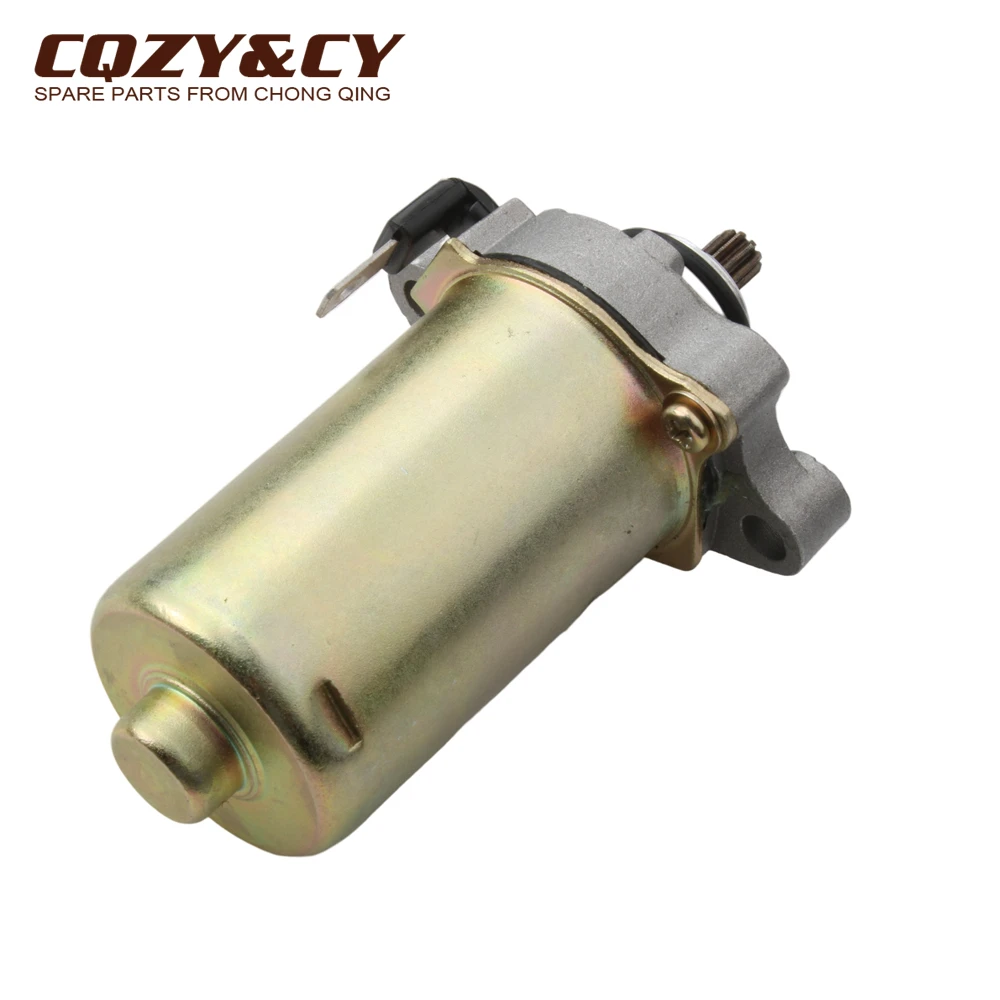 Scooter 10 Teeth Electric Starter Motor For Derbi Atlantis Boulevard 50 GPR Nude Senda R DRD Pro 50cc 4T 96921R 246390080