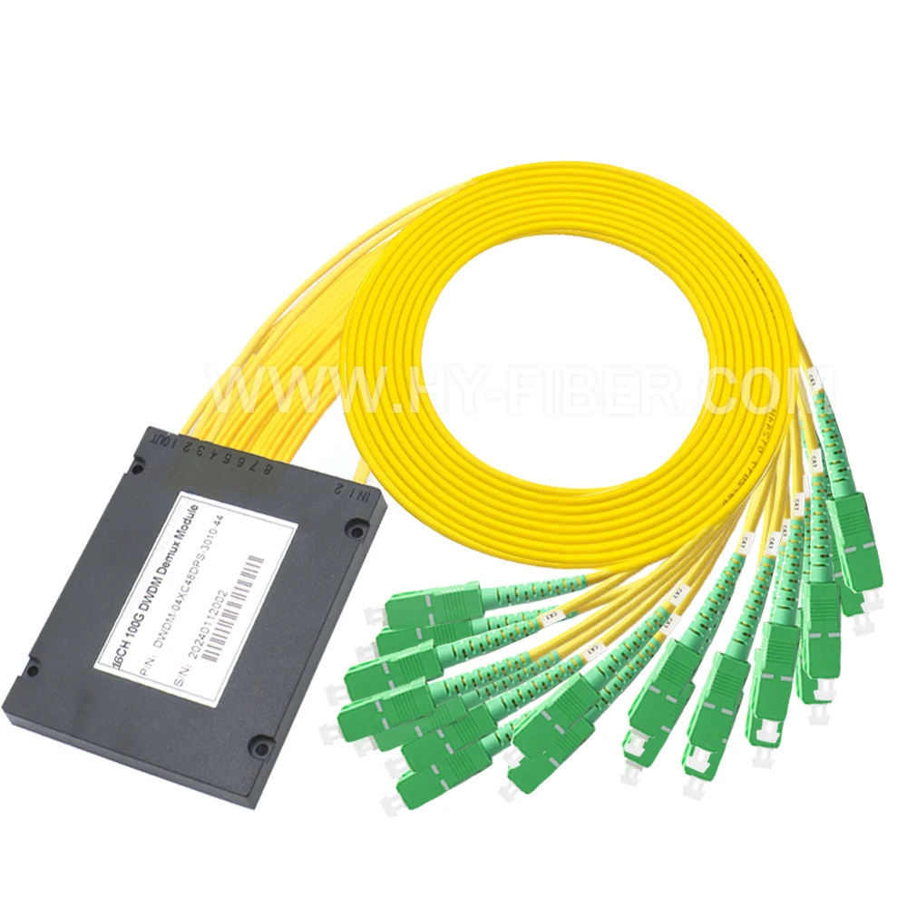 Single Fiber Optical Module, Optic Equipment, C17 ~ C61, 16CH 100G DWDM, FTTX ITU, SC, FC, LC