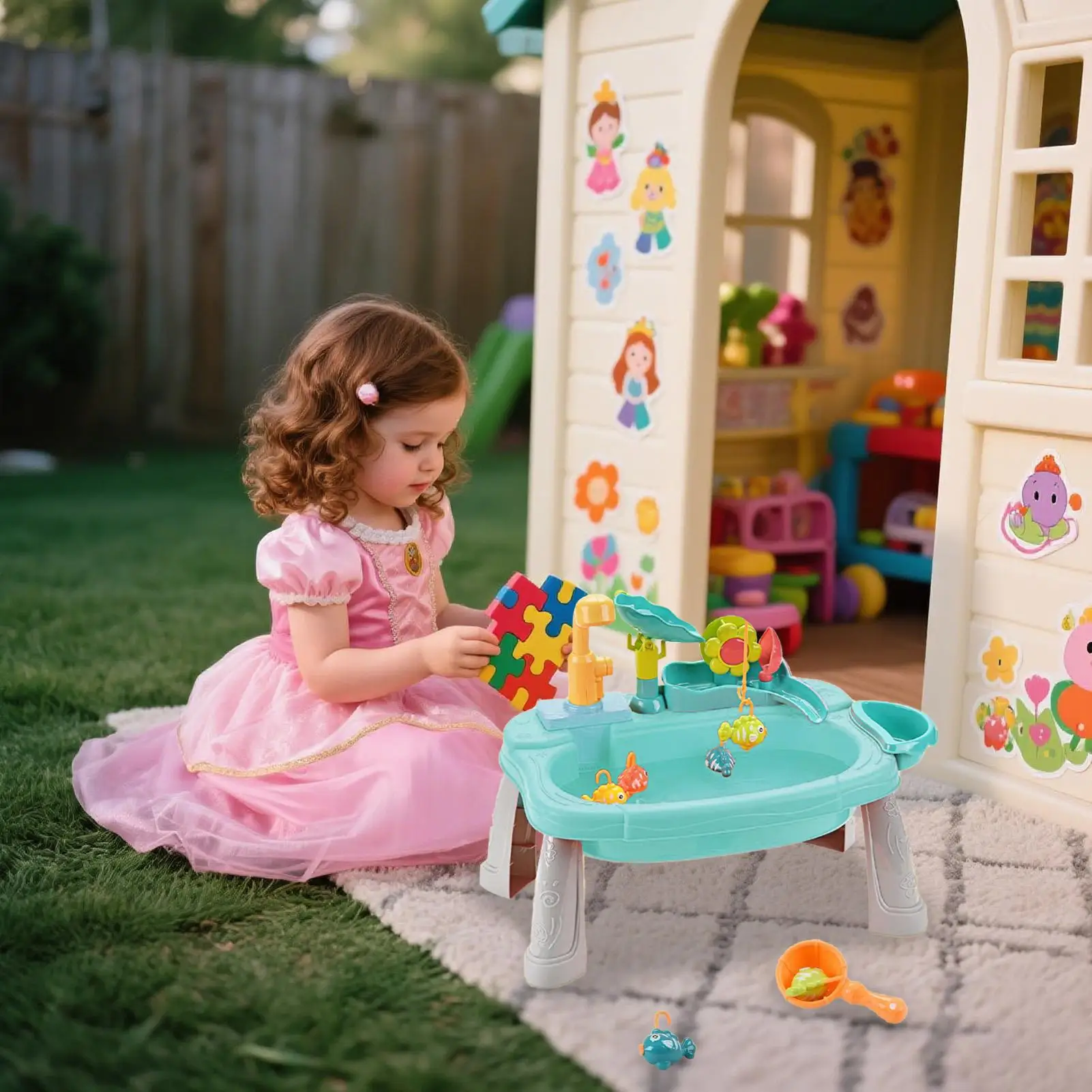 

Игровая раковина, игрушка, кухонная раковина с электрическим краном, ролевая посудомоечная машина, игра для детей, маленьких детей 3 лет