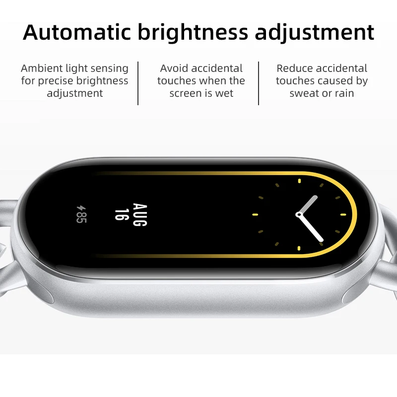 Versão global Xiaomi Smart Band 9 1.62 \'\'AMOLED Suporta mais de 150 modos esportivos Bateria de 21 dias de duração * monitoramento do sono SpO2 *