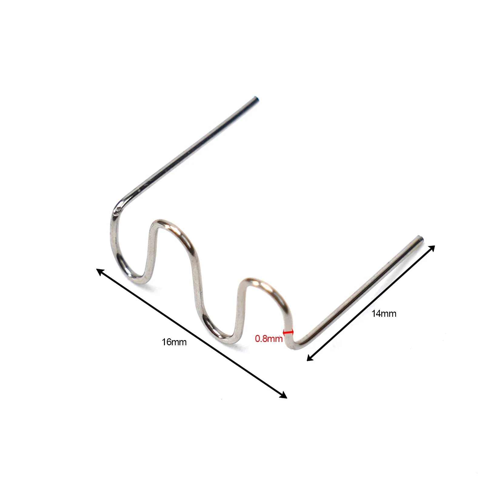 

Soldering Tools Hot Stapler Staples 1 Pack Plastic Welding Silver Stainless Steel Repair Kit 0.6/0.8mm For Car Bumper Useful