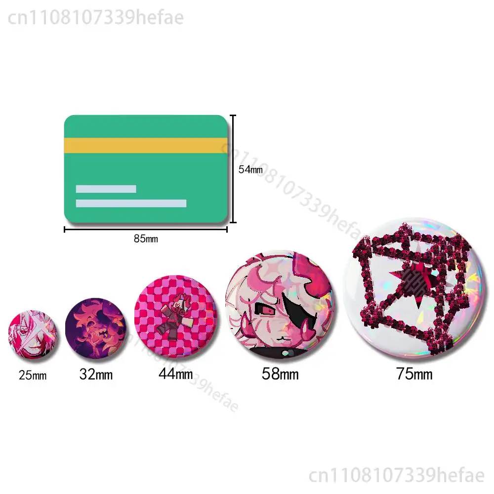 S-Subspace Valk P-PHIGHTINGS Insignia Badge Case For Decoration 44mm 32mm 58mm Round Tinplate Pin Brooch Gift