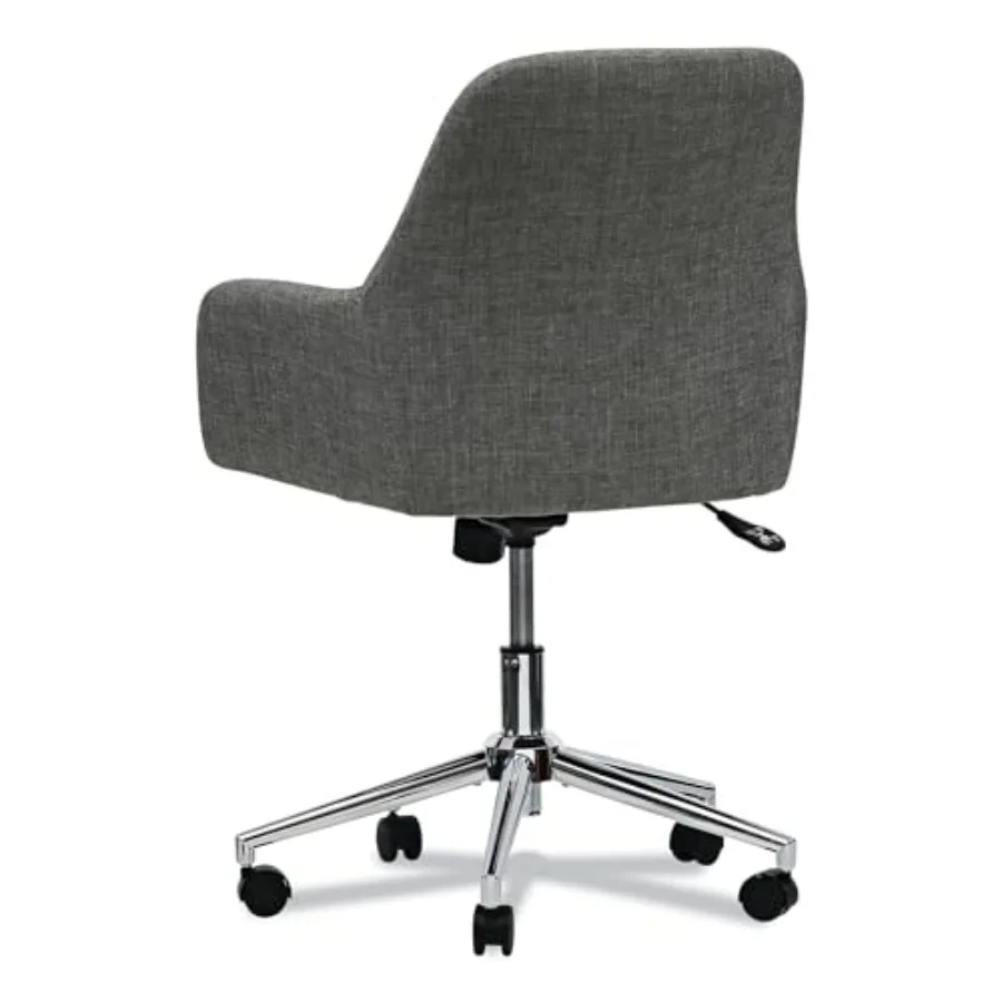 كرسي مهام منتصف القرن بتصميم مريح للمكاتب المنزلية والمساحات التجارية يدعم ما يصل إلى 275 رطلًا مقعدًا قابل للتعديلًا #5