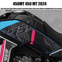 For CFMOTO 450MT 450 MT 2024 Anti-slip Fuel Tank Sticker Body Protection Sticker Anti-wear Stickers Modification Accessories