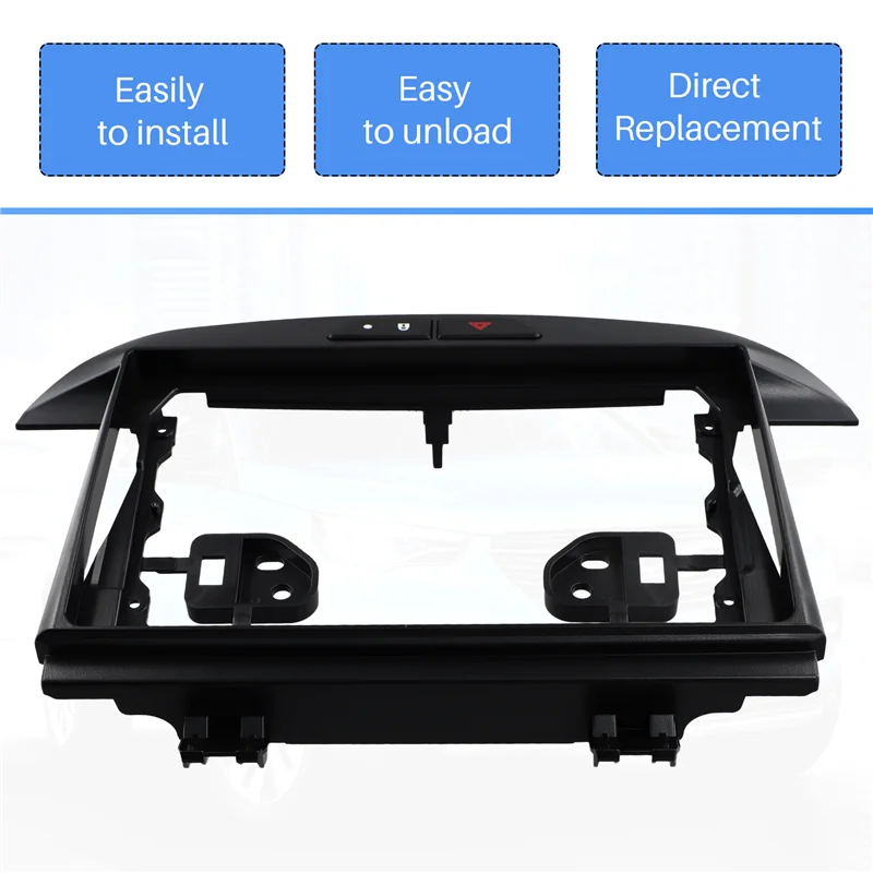 

AUTO 9-дюймовый автомобильный радиоприемник, DVD GPS-плеер, лицевая панель, рамка для Opel Grandland X Cossland X 2016-2020, комплект крепления на приборную панель