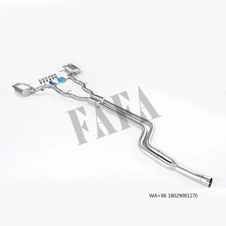 

Высокопроизводительная выхлопная система Cat-Back с электроклапаном и глушителем для BMW 640i F12 3.0T