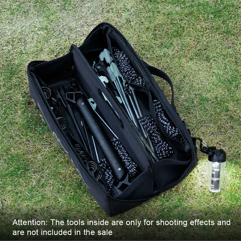 Портативная сумка для мелочей 9,5 л, ткань Оксфорд 600D, уличный органайзер для путешествий, водонепроницаемая уличная сумка для хранения снаряжения для кемпинга, пешего туризма