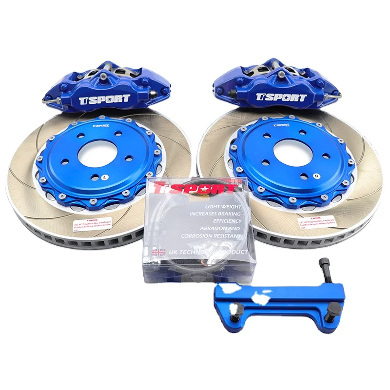 

TTSPORT Racing Modified Brakes TT9200 Big 4 Piston Brake Complete Kits for Toyota/Nissan/Honda Civic Ffit Jazz