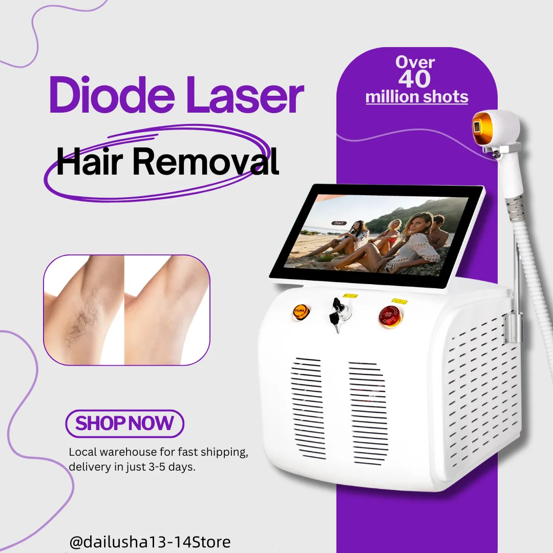 

2025 3500W Powerful Alexandrite Ice Platinum Diode Hair Removal Machine Professional 3 wavelengths Painless Permanent Epilator