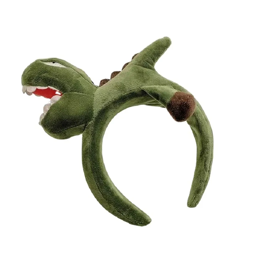 Dinosaur crab hair band for women washing face, super cute and cute cartoon funny headband, hair clip, hair bundle headwear