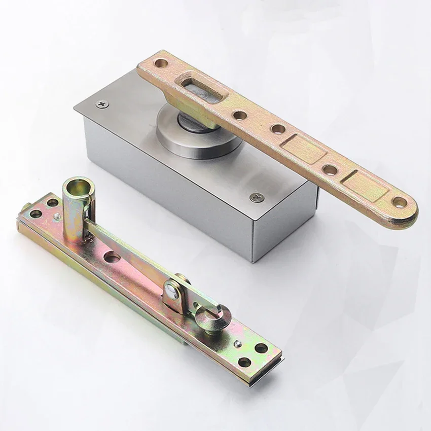 Door Pivot Rotary Door Hinge Door Pivot Hinge 90/180 for Degree Positioning Pivot Stainless Steel Furniture Hardware