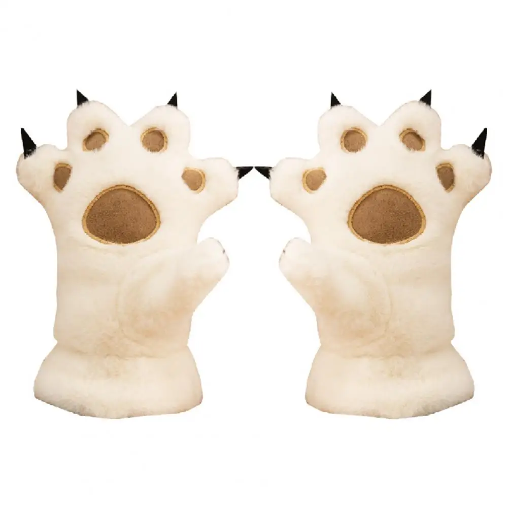 

Children Gloves 1 Pair Fashionable Good-looking Comfy Plush Cartoon Gloves Accessories for Boy