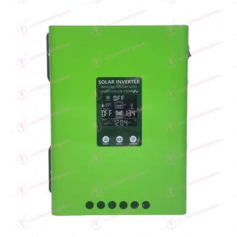 Single Phase Pure Sine Wave 1000W Hybrid Solar Inverter Converter 24V12V To 220V Is Suitable for Off-grid Solar System