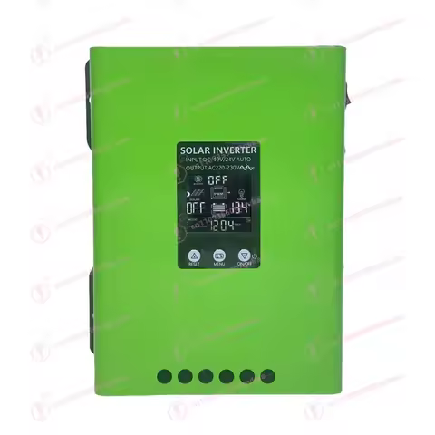 Single Phase Pure Sine Wave 1000W Hybrid Solar Inverter Converter 24V12V To 220V Is Suitable for Off-grid Solar System