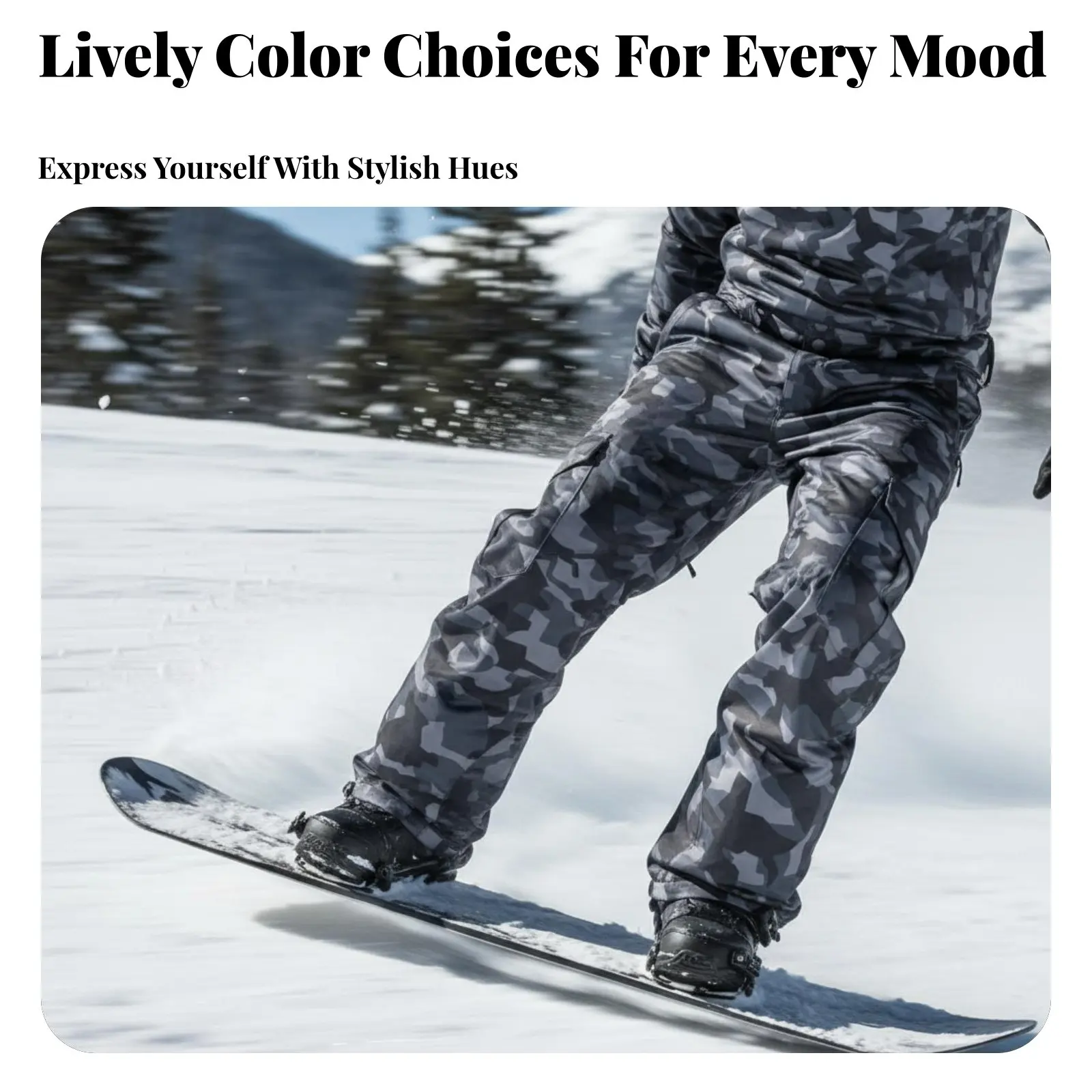 

Мужские брюки для сноуборда и лыж, теплые, плотные, свободного кроя, с множеством карманов