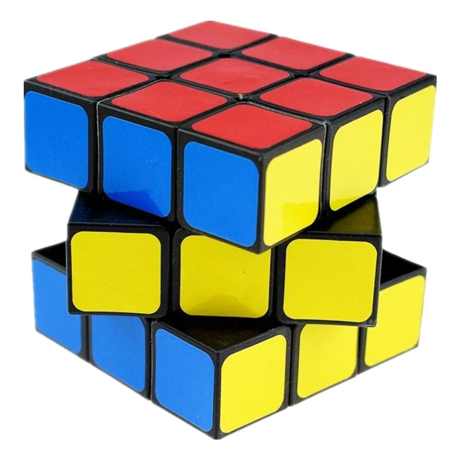 Qiyi Qihang 3x3x3 Zauberwürfel profession elle 3x3 schwarz Aufkleber Cubo Magico Speed Puzzle Kinderspiel zeug Spiele Geschenk