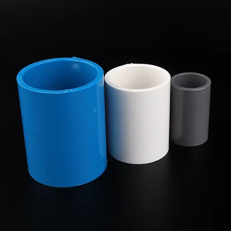 Straight Connector Water Pipe Coupling, PVC Pipe Fittings, Garden Irrigation System, 1 "Water Pipe Joints, 32mm 40mm 50mm 63mm 7