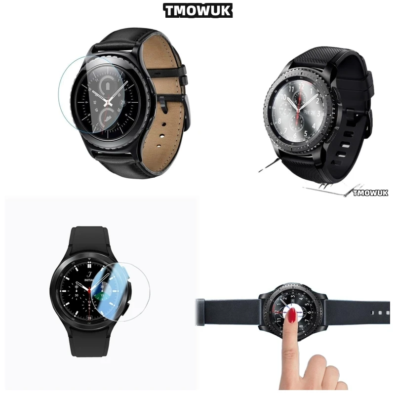 

For Samsung Gear Sport Gear 2 3 4 zero - Tempered Glass - 9H Hardness, Anti - Scratch, HD Display