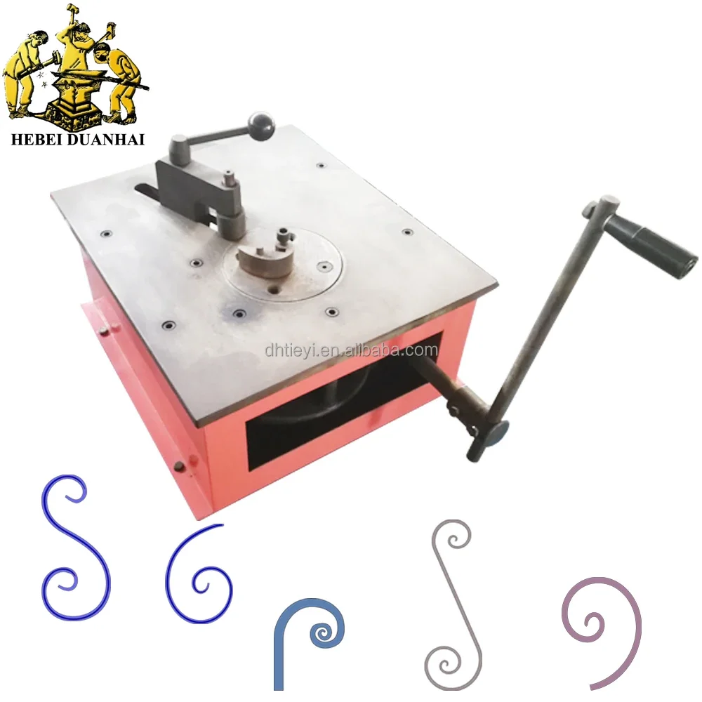 

DH-SW.A Manual Metal Scroll Wrought Iron Craftl Bending Machine