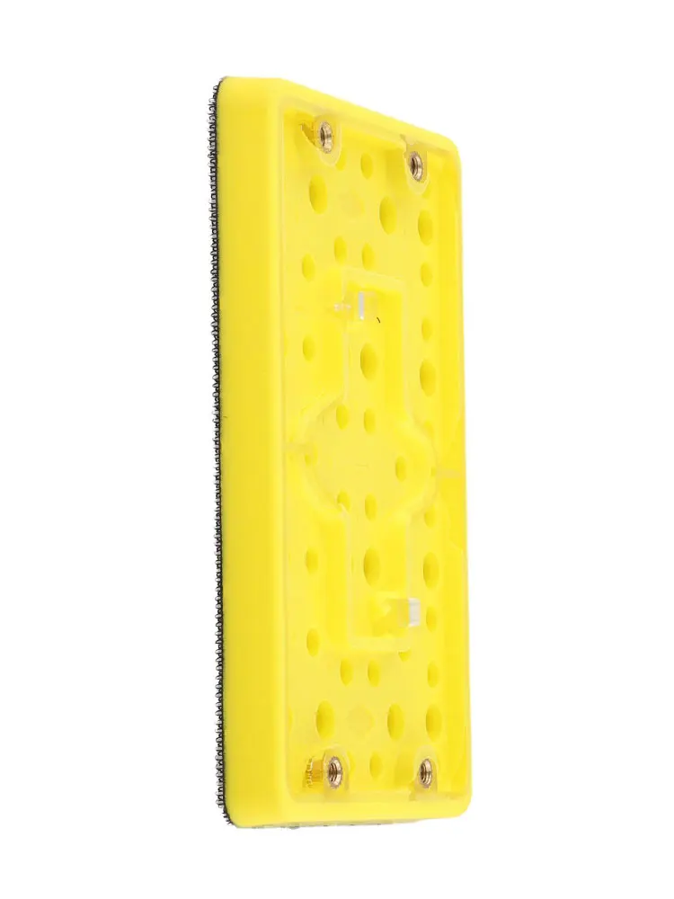 Sanding Backup Pad 3x5inch for Orbital Air Sanders with Mounting Screws PU Material for Consistent and Efficient Sanding
