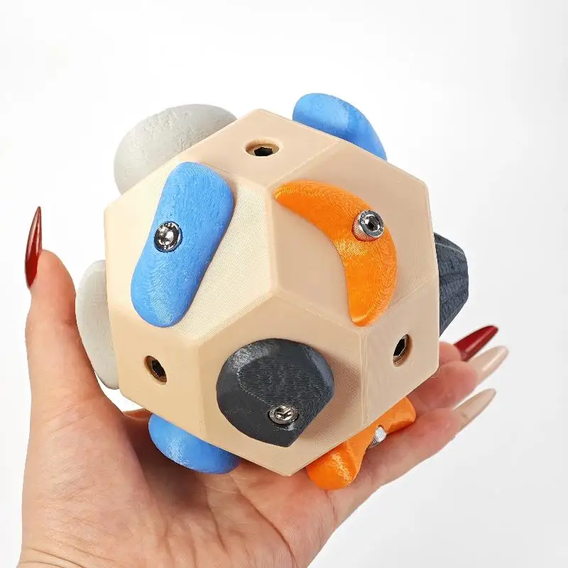 1Pcs Climbing Enthusiast Gifts New Finger Climbing Ball Finger Strength Exercise Climbing Ball 18 Real Rock Points