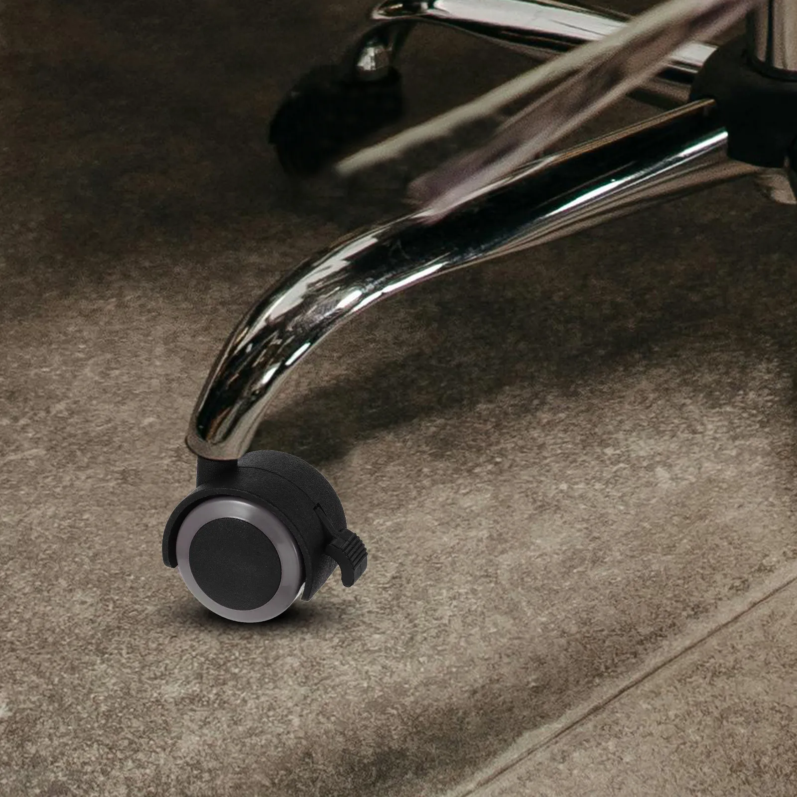 4Pcs Chair Caster Wheels Replacement Heavy Duty Easy Install Office Computer Chair Casters for Home Desk
