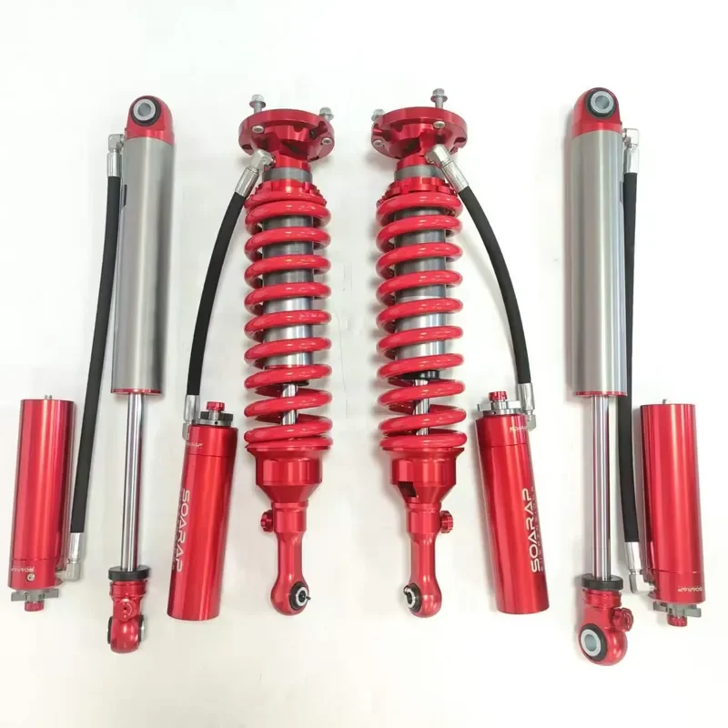 SOARAP Best Performance Coil Over off Road Shock Absorbers with Compression Rebound Dual Speed Adjustable for Toyota Hilux