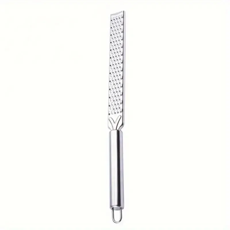 Rallador de cocina de acero inoxidable de mano multiusos, Ideal para exfoliación de cítricos, queso, Chocolate, jengibre y ajo