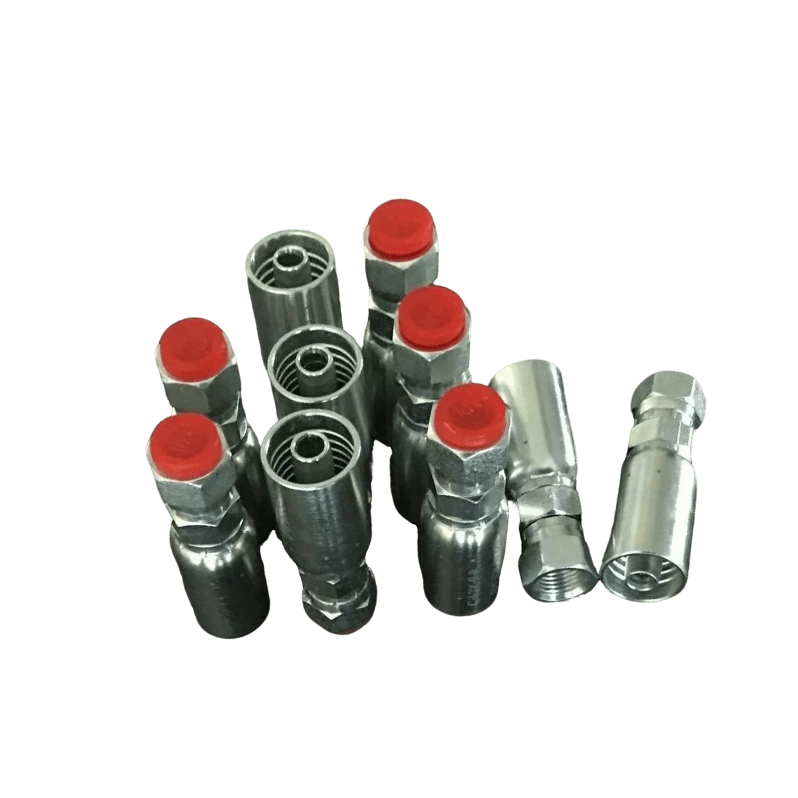 

10 Pack FJX-08-06 1/2 Inch to 3/8 Inch JIC Female Swivel Hydraulic Hose Fitting for Industrial Machinery