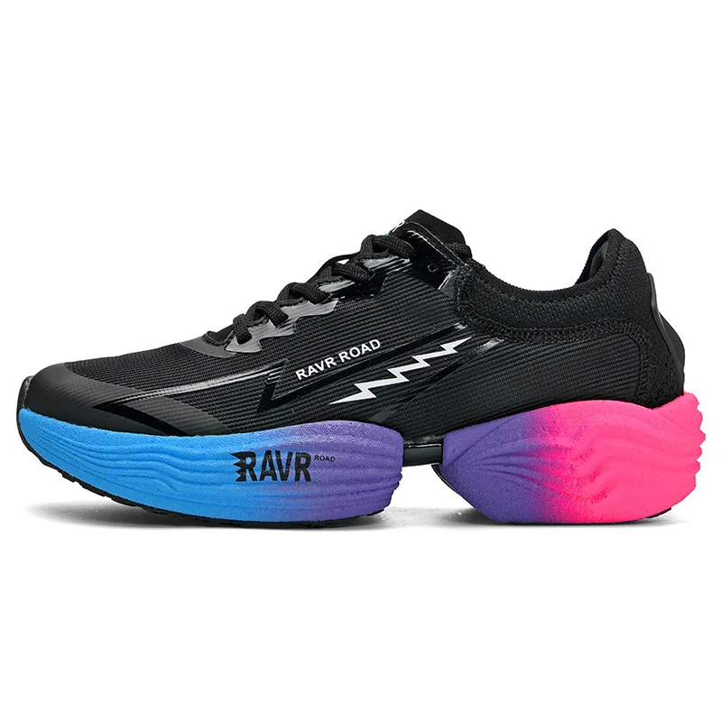 

w Casual Rubber Sole Basketball Shoes Full-length Carbon Plate Men's Sneaker Non-slip Shock-absorbing Women's Training Shoes