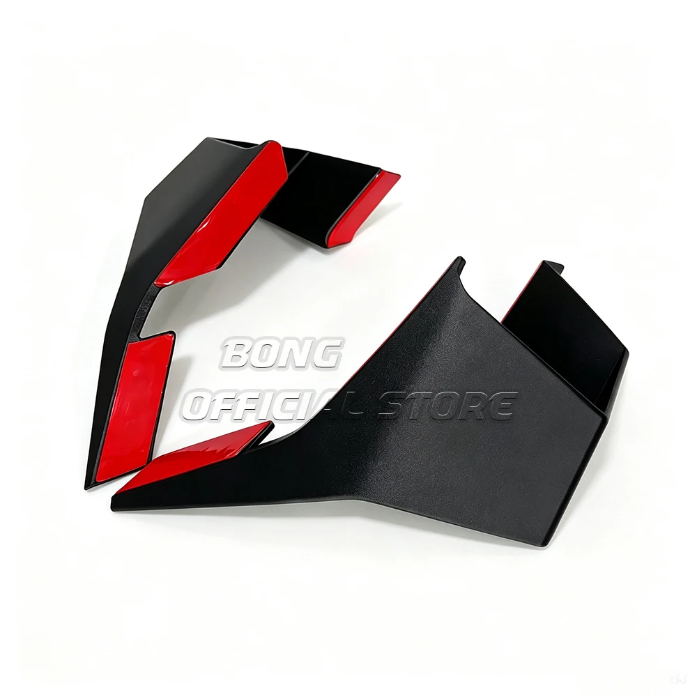 Für ZX-10R Frontspoiler, unterer Spoiler, untere Lippe für KAWASAKI ZX-10R ZX10RR 2021-2025 GP Wing Downforce Naked Frontspoiler