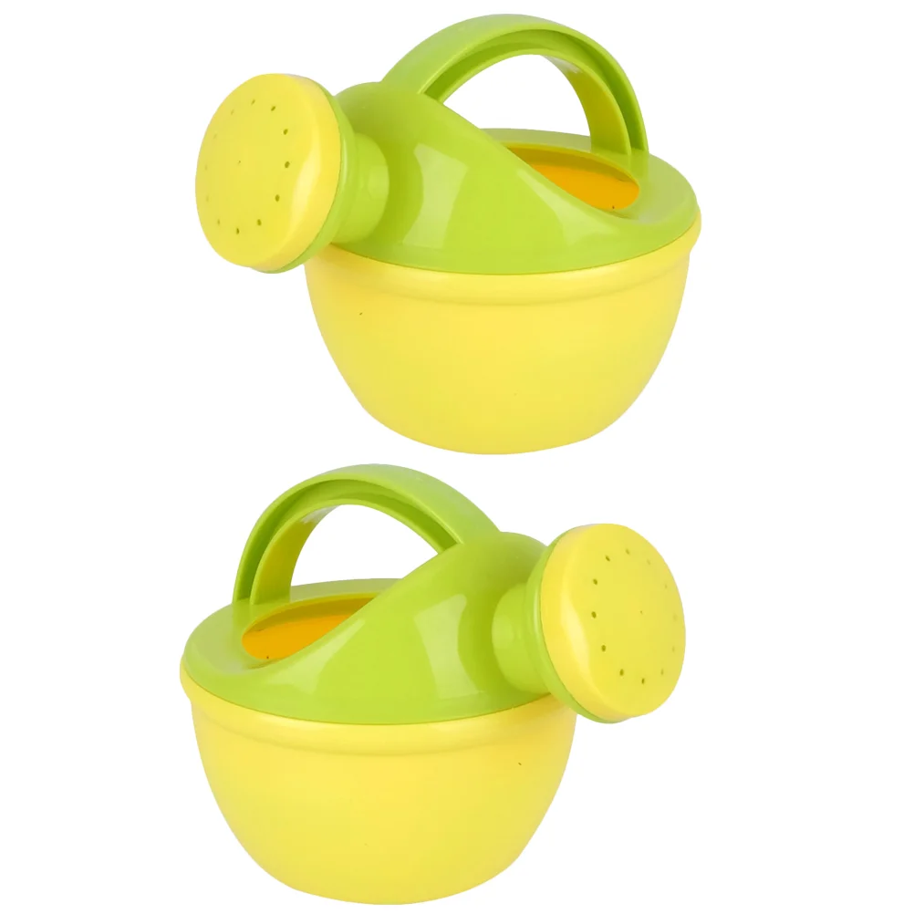 

2 PCS Baby Watering Can Bath Items Outdoor Bathtub Toy Gardening Toys Girls Children’s Summer