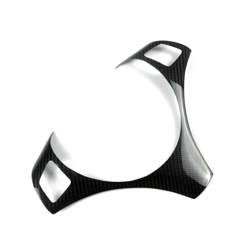 الحصري ريال ألياف الكربون سيارة الداخلية عجلة القيادة الديكور غطاء الكسوة لسيارات BMW 3 سلسلة E90 E92 E93 2005-2012