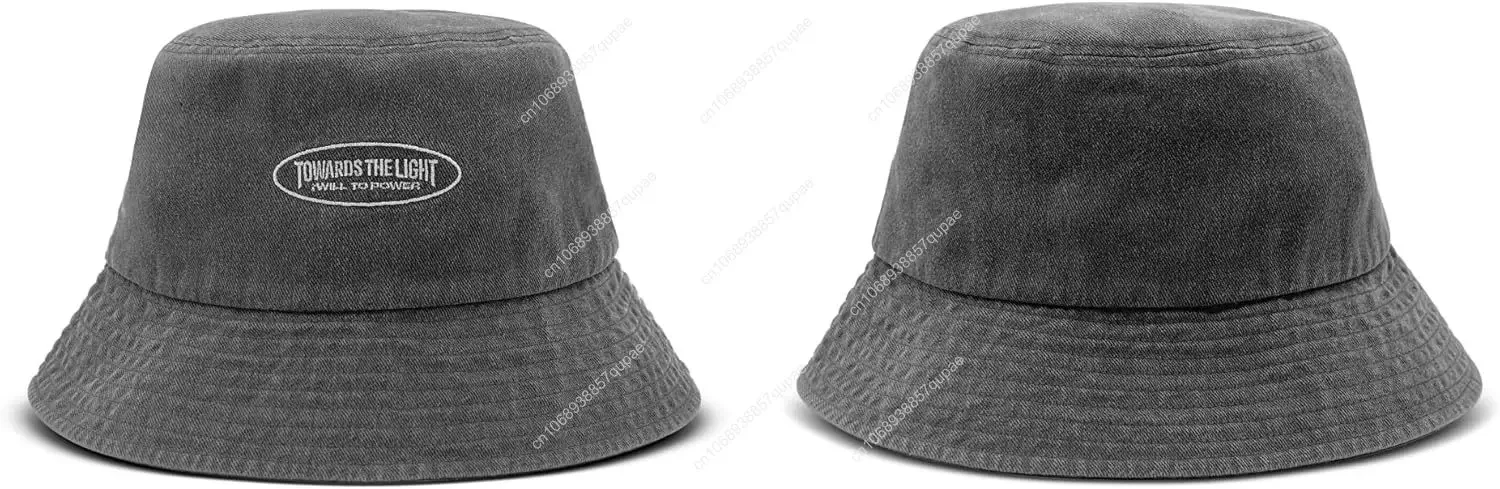 

ATEEZ Official Tour Merch Acid Wash Bucket Hat Charcoal